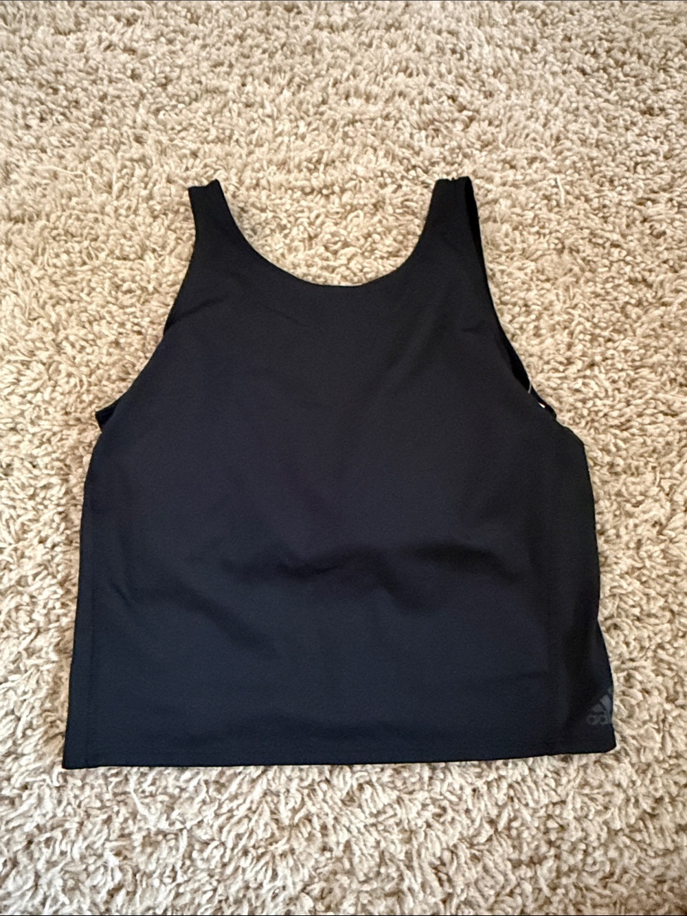 adidas Black Tank Top w/ pads